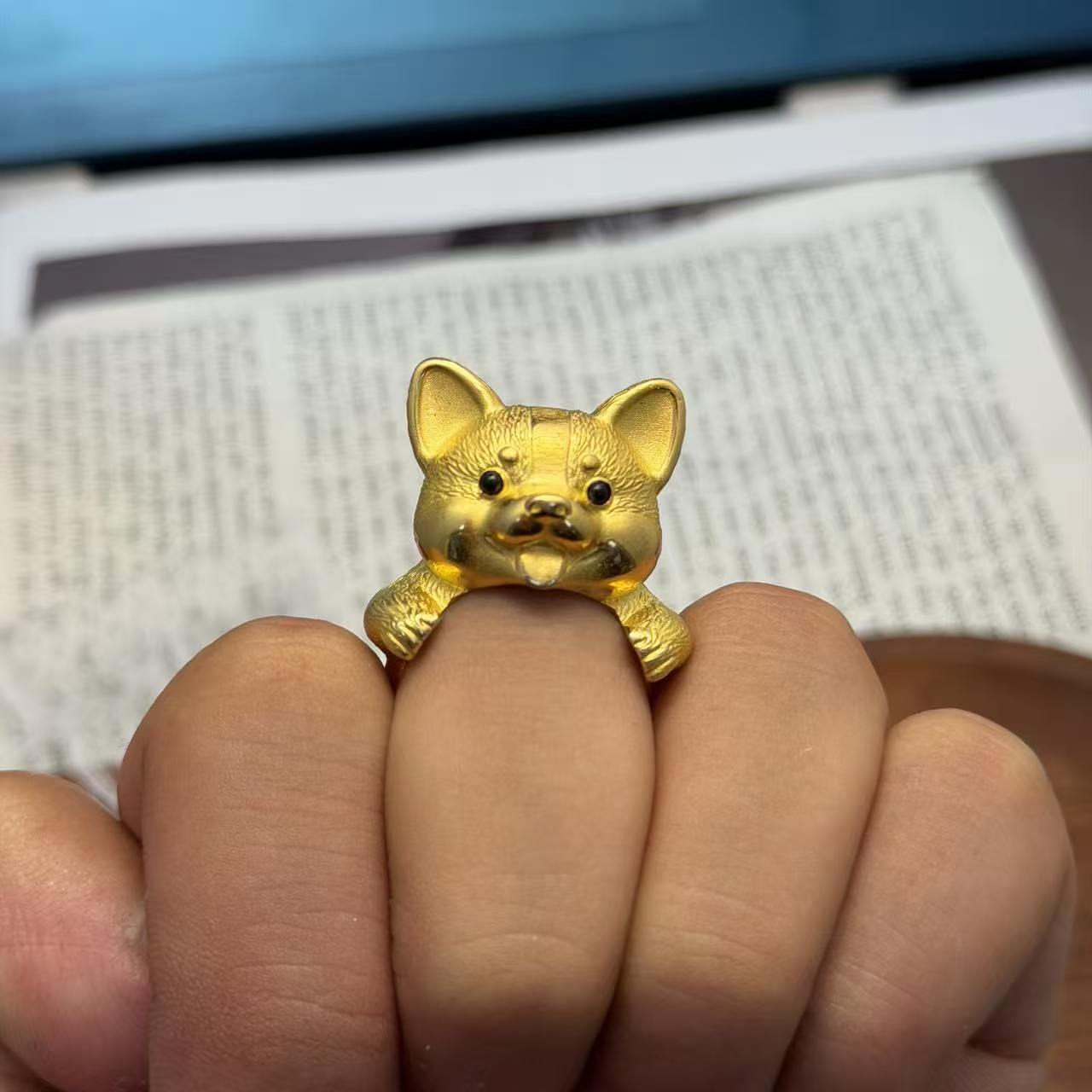 Gold-Plated Custom Pet Rings Collection