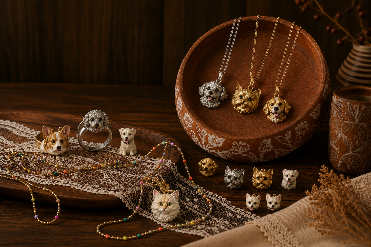 Custom Pet Jewelry Collection