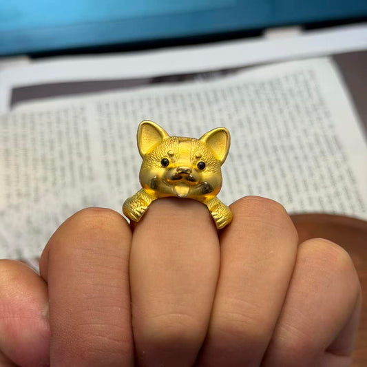 Gold-Plated Custom Pet Rings Collection