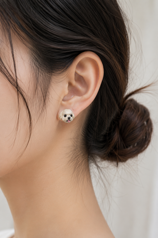 Custom Pet Stud Earrings Collection